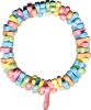 Rainbow Penis Candy Necklace