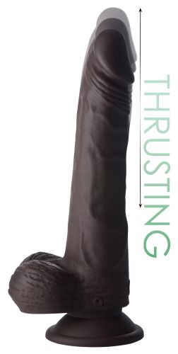 Thrusting and Vibrating 8 Inch Dildo